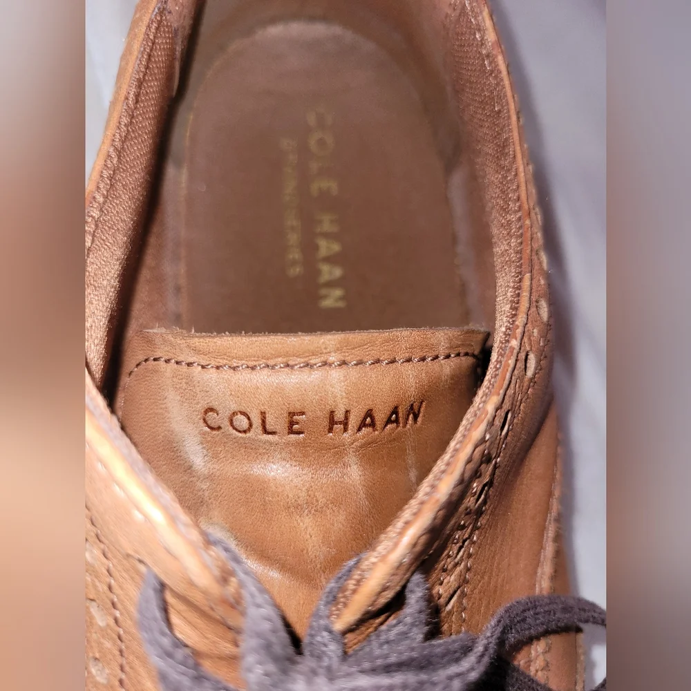COLE HAAN Size 12 M Grand Winslow Wingtip Oxford Sneakers Shoes C35600 Mens - Picture 12 of 12